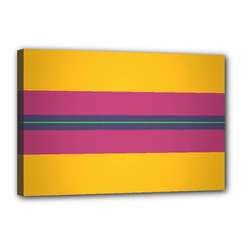 Layer Retro Colorful Transition Pack Alpha Channel Motion Line Canvas 18  X 12  by Mariart