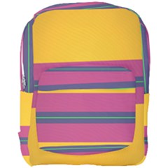 Layer Retro Colorful Transition Pack Alpha Channel Motion Line Full Print Backpack