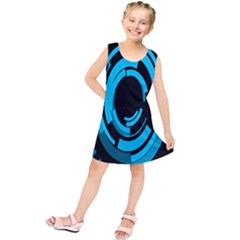 Graphics Abstract Motion Background Eybis Foxe Kids  Tunic Dress