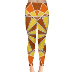 Ornaments Art Line Circle Leggings  by Mariart