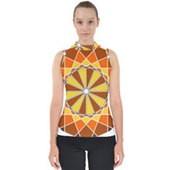 Ornaments Art Line Circle Shell Top by Mariart