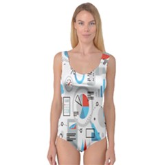 Science Mathematics Formula Princess Tank Leotard  by Mariart