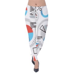 Science Mathematics Formula Velvet Leggings