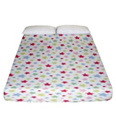 Star Rainboe Beauty Space Fitted Sheet (king Size)
