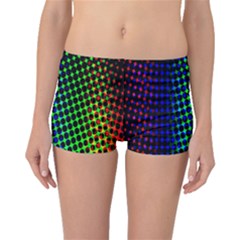 Digitally Created Halftone Dots Abstract Background Design Boyleg Bikini Bottoms