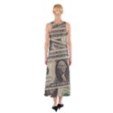 Dollar Currency Money Us Dollar Sleeveless Maxi Dress View2