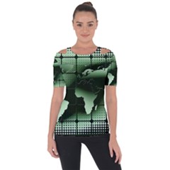 Matrix Earth Global International Short Sleeve Top by Nexatart