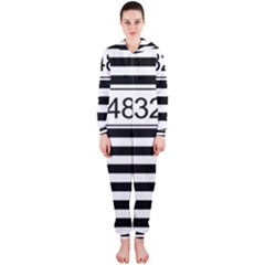 Prison  Hooded Jumpsuit (ladies)  by Valentinaart