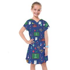 Back to School Kids  Drop Waist Dress