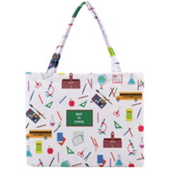 Back To School Mini Tote Bag by Valentinaart