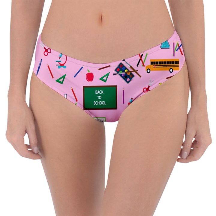 Back to School Reversible Classic Bikini Bottoms