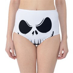 Halloween High-waist Bikini Bottoms by Valentinaart