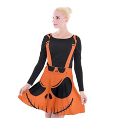 Halloween Suspender Skater Skirt