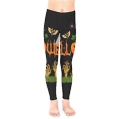 Halloween Kids  Legging by Valentinaart