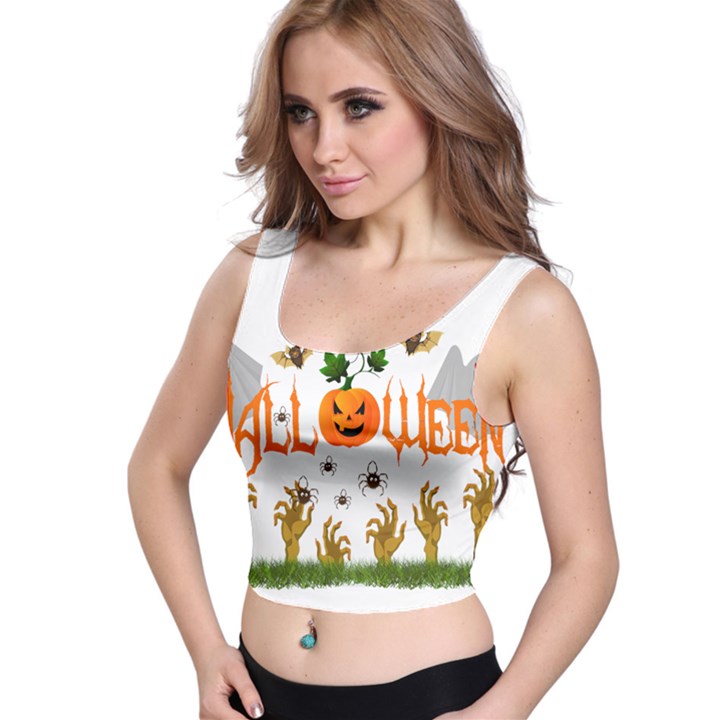 Halloween Crop Top