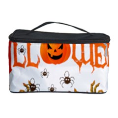 Halloween Cosmetic Storage Case by Valentinaart