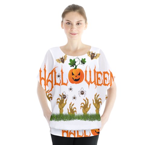 Halloween Blouse by Valentinaart