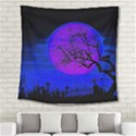 Halloween landscape Square Tapestry (Large) View2