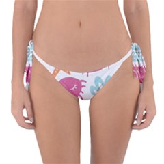 Animals Sea Flower Tropical Crab Reversible Bikini Bottom by Mariart