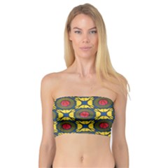 African Textiles Patterns Bandeau Top