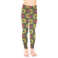 African Textiles Patterns Kids  Legging by Mariart