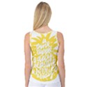 Cute Pineapple Yellow Fruite Women s Basketball Tank Top View2