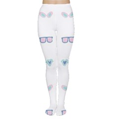 Cute Sexy Funny Sunglasses Kids Pink Blue Women s Tights