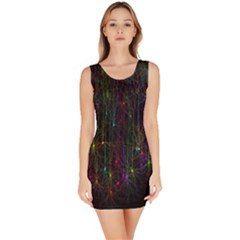 Brain Cell Dendrites Bodycon Dress by Mariart