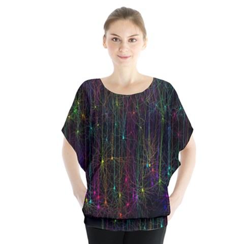 Brain Cell Dendrites Blouse by Mariart