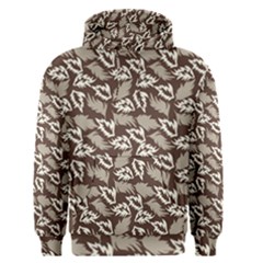 Dried Leaves Grey White Camuflage Summer Men s Pullover Hoodie