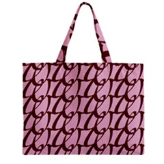 Letter Font Zapfino Appear Zipper Mini Tote Bag by Mariart