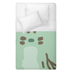 Lineless Background For Minty Wildlife Monster Duvet Cover (single Size) by Mariart