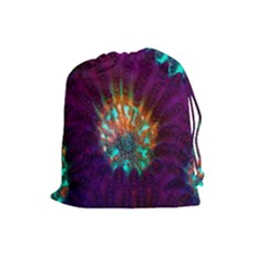 Live Green Brain Goniastrea Underwater Corals Consist Small Drawstring Pouches (large)  by Mariart