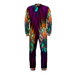 Live Green Brain Goniastrea Underwater Corals Consist Small Onepiece Jumpsuit (kids) by Mariart