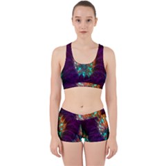 Live Green Brain Goniastrea Underwater Corals Consist Small Work It Out Sports Bra Set by Mariart