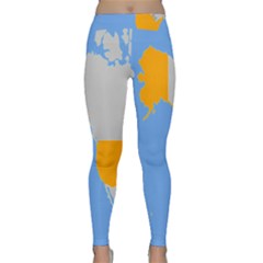 Map Transform World Classic Yoga Leggings