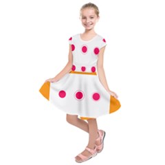 Patterns Types Drag Swipe Fling Activities Gestures Kids  Short Sleeve Dress by Mariart