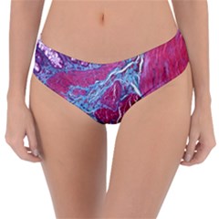 Natural Stone Red Blue Space Explore Medical Illustration Alternative Reversible Classic Bikini Bottoms by Mariart