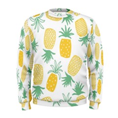 Pineapple Fruite Seamless Pattern Men s Sweatshirt