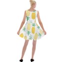 Pineapple Fruite Seamless Pattern Velvet Skater Dress View2