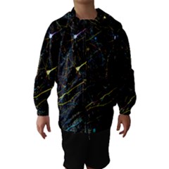 Neurons Light Neon Net Hooded Wind Breaker (kids) by Mariart