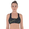 Neurons Light Neon Net Cross Back Sports Bra View1