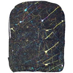 Neurons Light Neon Net Full Print Backpack
