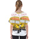 Back to school - school bus V-Neck Dolman Drape Top View2