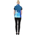 Space boys  Women s Button Up Puffer Vest View2