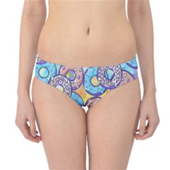 Donuts Pattern Hipster Bikini Bottoms by ValentinaDesign