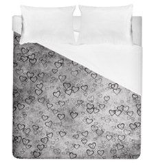 Heart Pattern Duvet Cover (queen Size) by ValentinaDesign