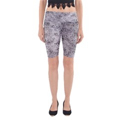 Heart Pattern Yoga Cropped Leggings