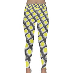 Wafer Size Figure Classic Yoga Leggings by Mariart