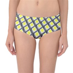 Wafer Size Figure Mid-waist Bikini Bottoms by Mariart